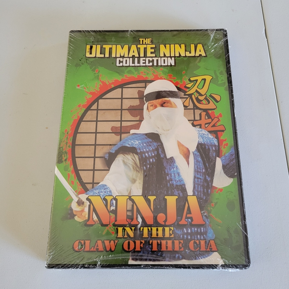 Ninja in the Claw of the C.I.A. DVD John Liu, Casanova Wong, Raquel Evans, NEW